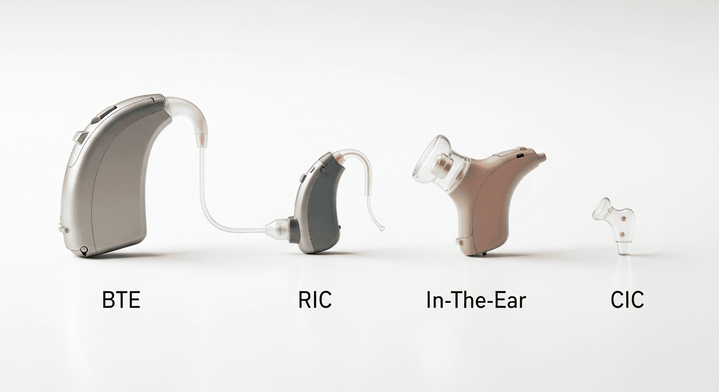 Welke soorten hoortoestellen zijn er?